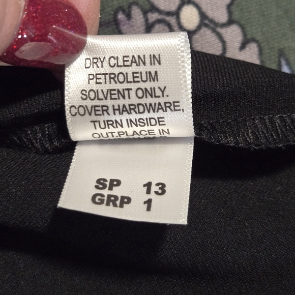 St John Womens Black Rhinestone Sparkle Pearl Studded Sleeveless Dress Size 10 - Picture 7 of 12